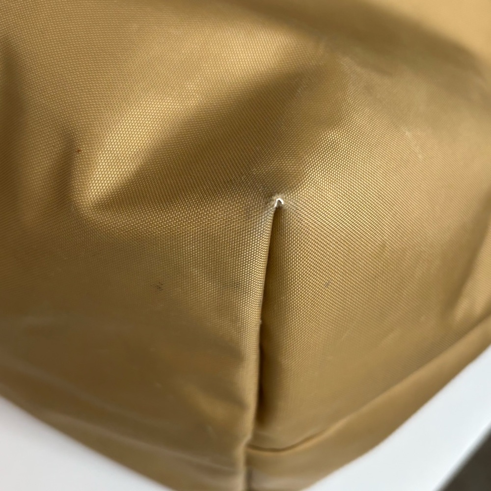 Longchamp Le Pliage Original Large Nylon Tote Bag Fawn Gold - Picture 11 of 14